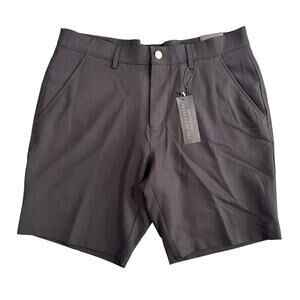 The Men's Store Bloomingdale's Men's Black Flat Front Shorts Size 32